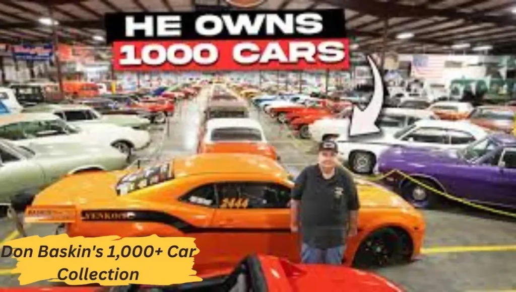 Inside Don Baskin's 1,000+ Car Collection: 400,000 Sq Ft of American Muscle