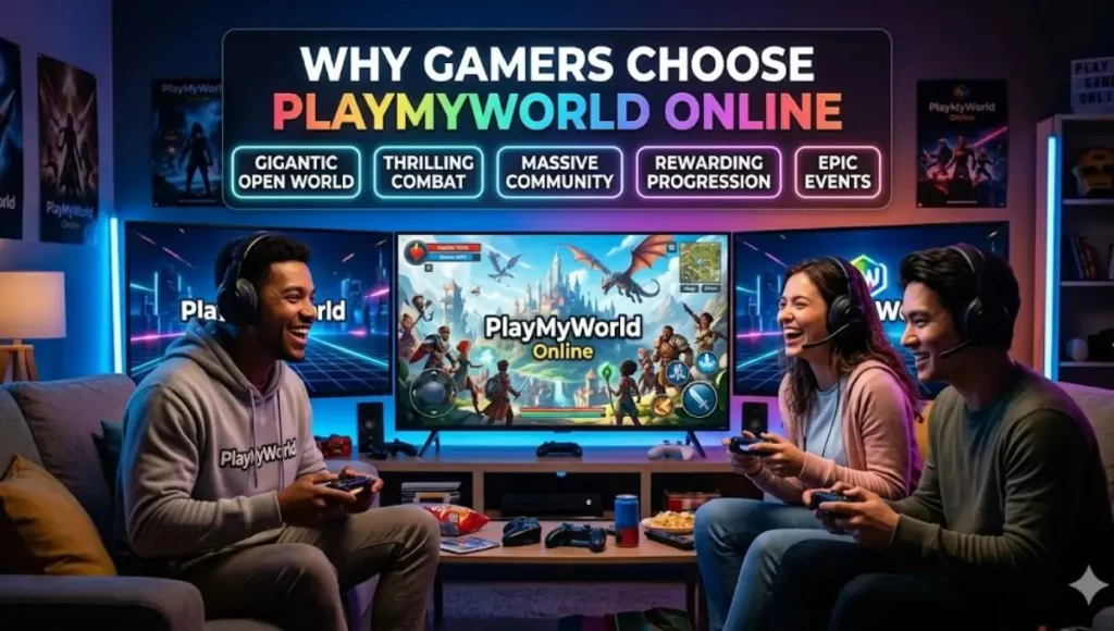 Why Gamers Choose PlayMyWorld Online