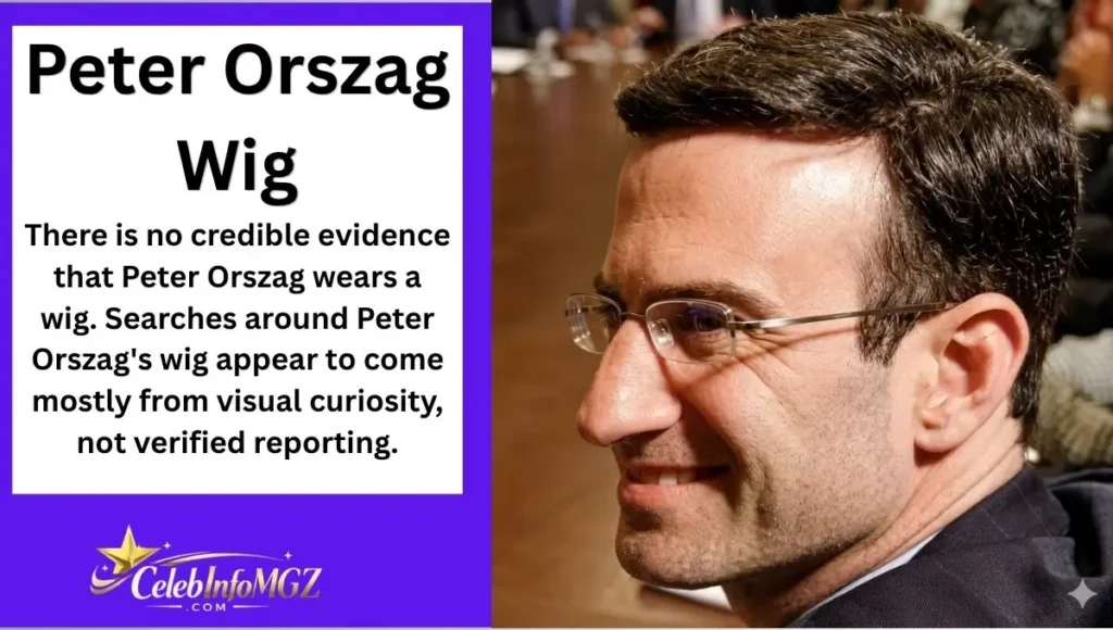 Peter Orszag Wig