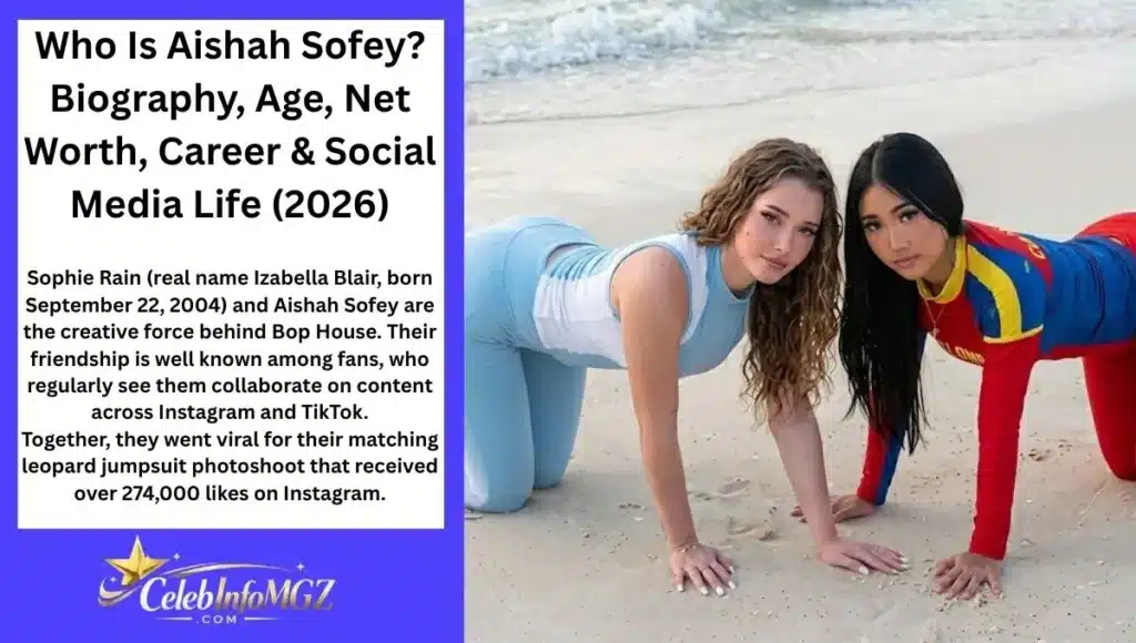 Aishah Sofey and Sophie Rain – Friendship and Collaborations